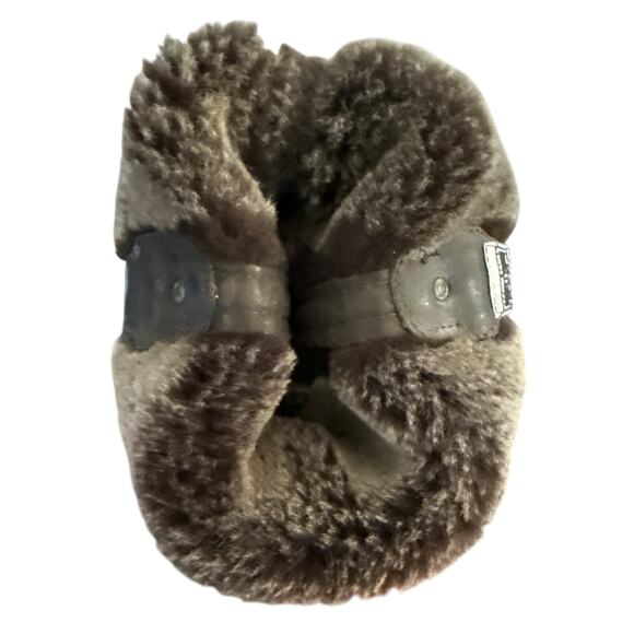 Frye Women's Melissa Button Tall Boots US 8B Shearling Lined Brown Leather - Picture 12 of 15